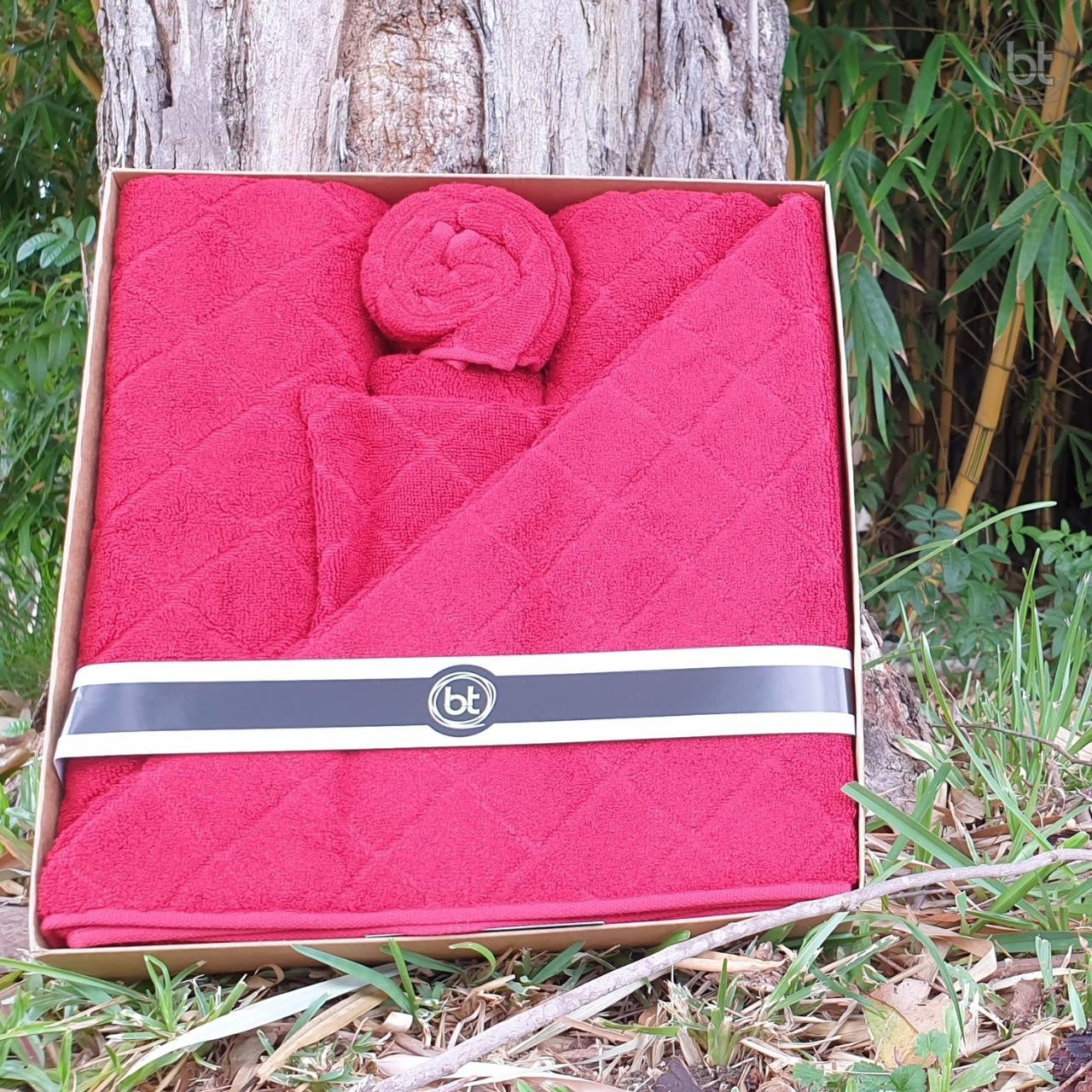 Couple Towel Gift Pack - Red