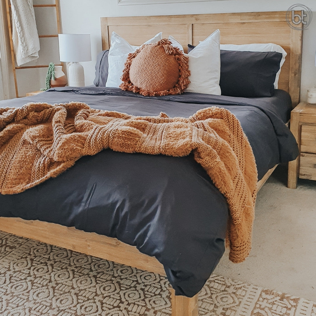 BT Bamboo Quilt Cover - Slate