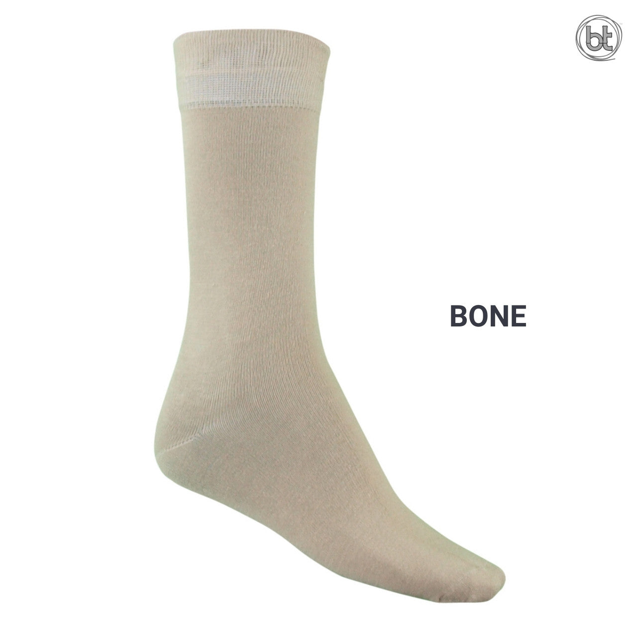 Dress Socks - Bone