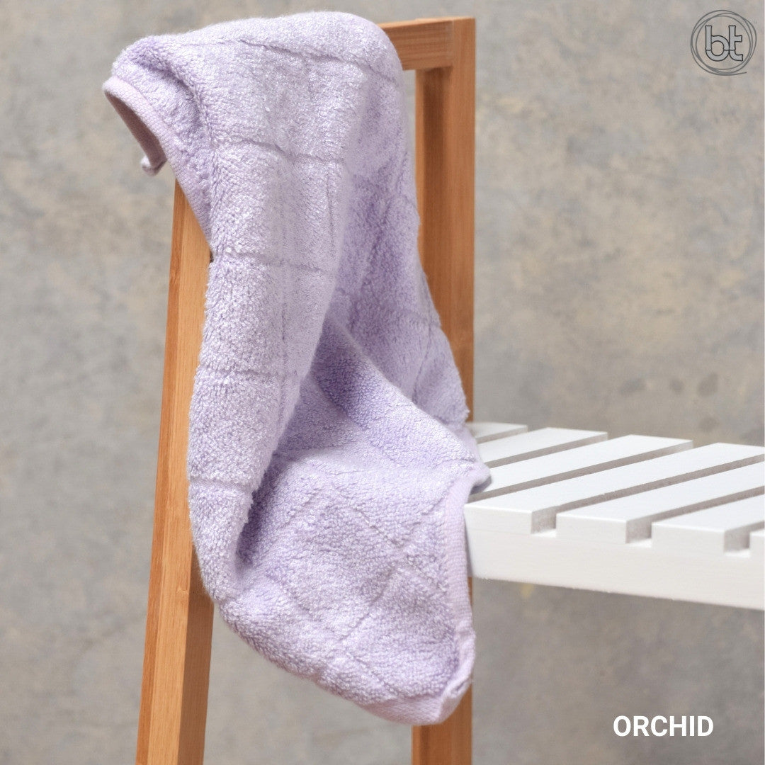 bt Bamboo Face Washer - Orchid