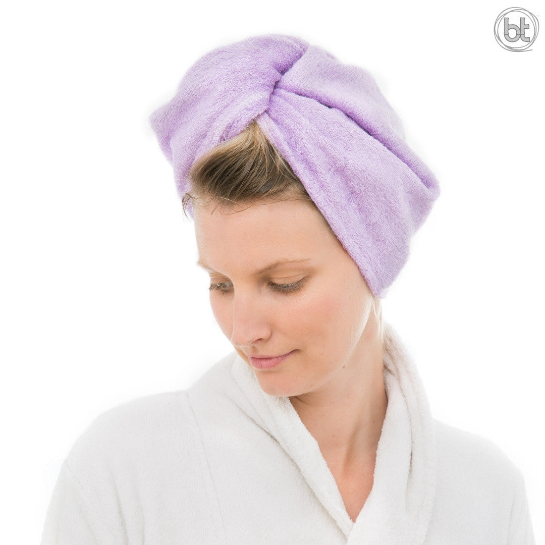 BT Bamboo Towel Hats - Lavender