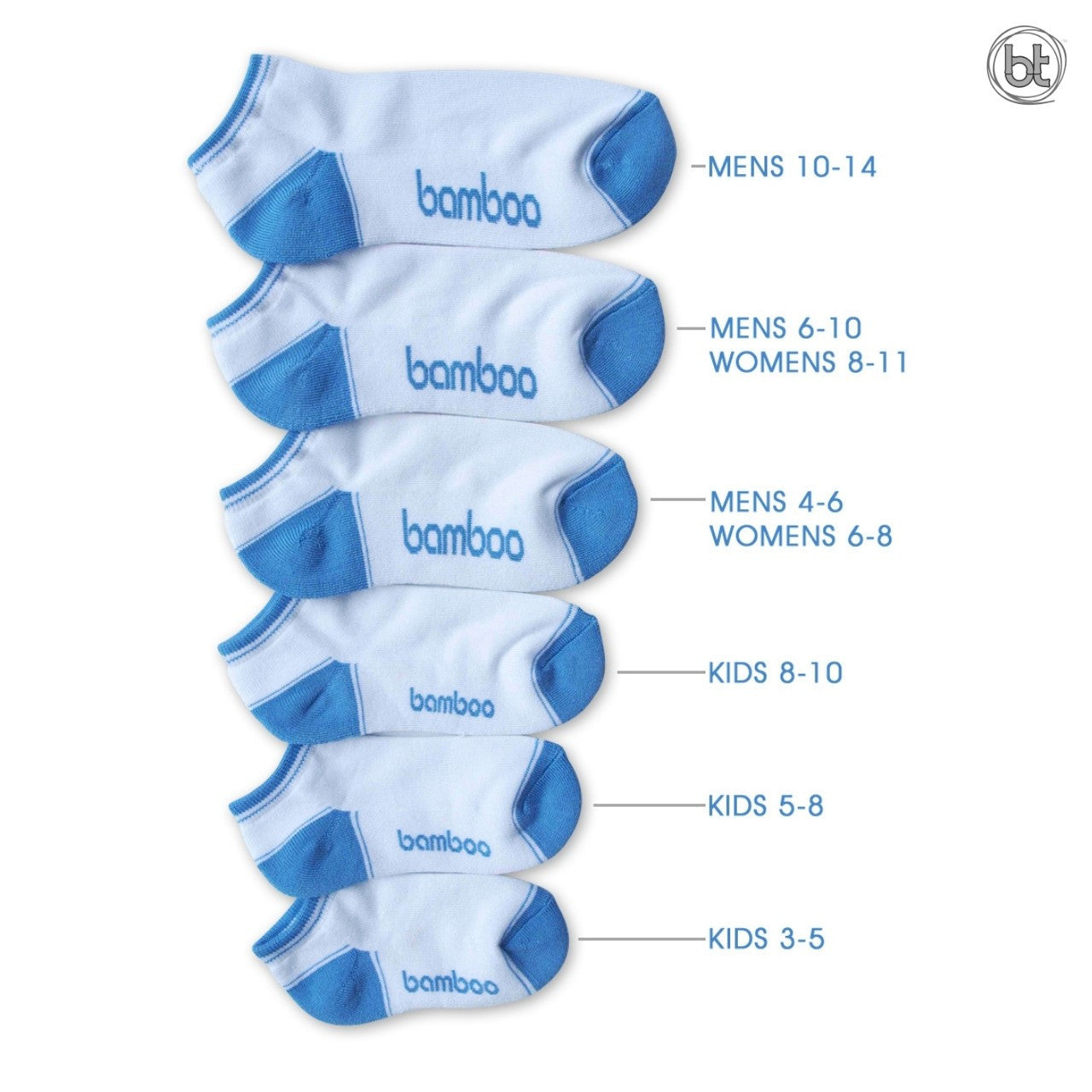 Bamboo Kid's Ped Socks