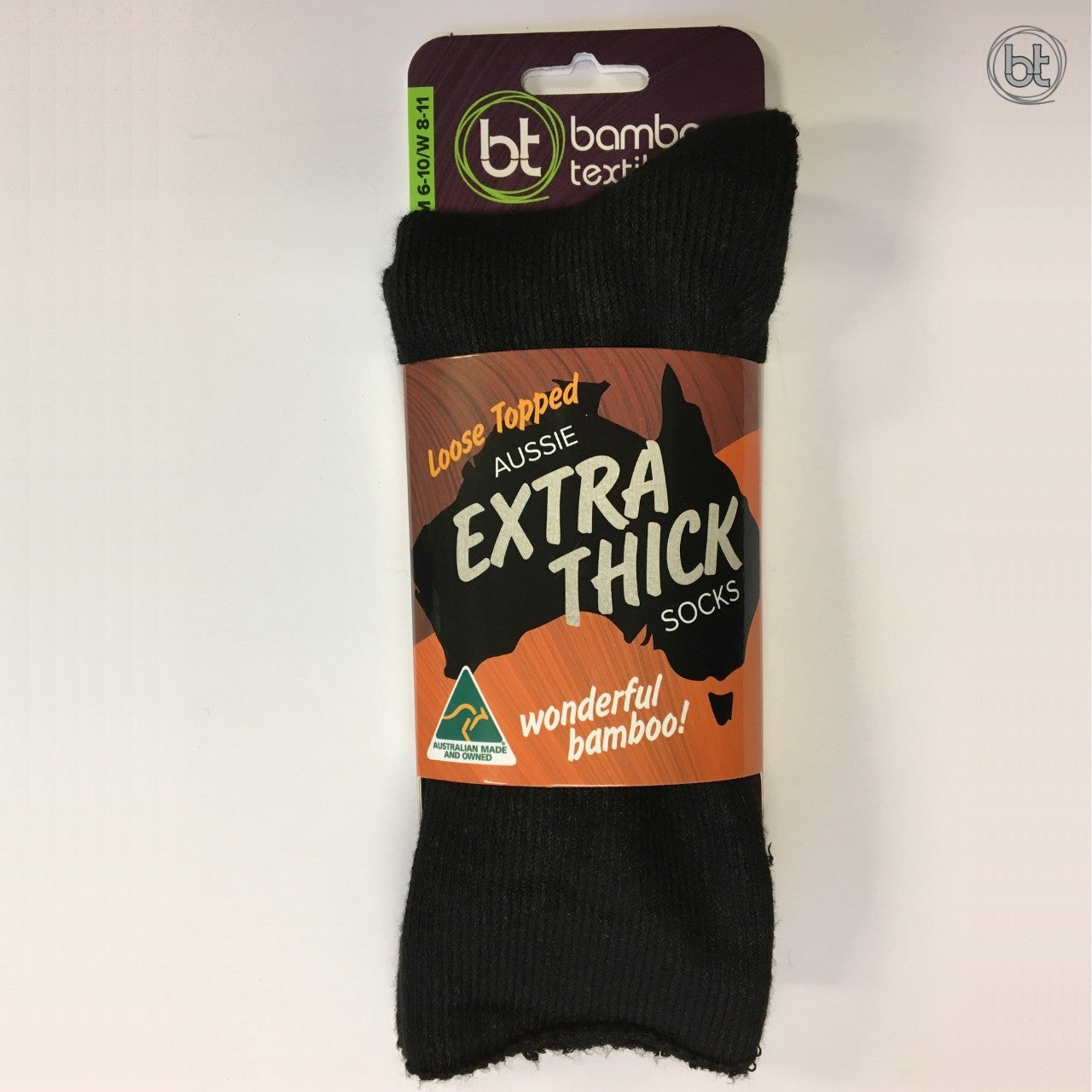 Australian Made Extra Thick Socks | Loose Top