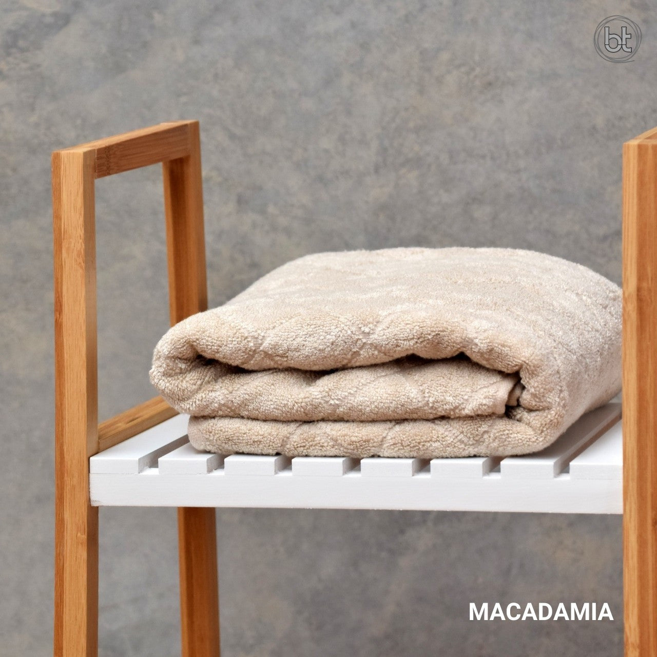 bt Bamboo Bath Sheet - Macadamia