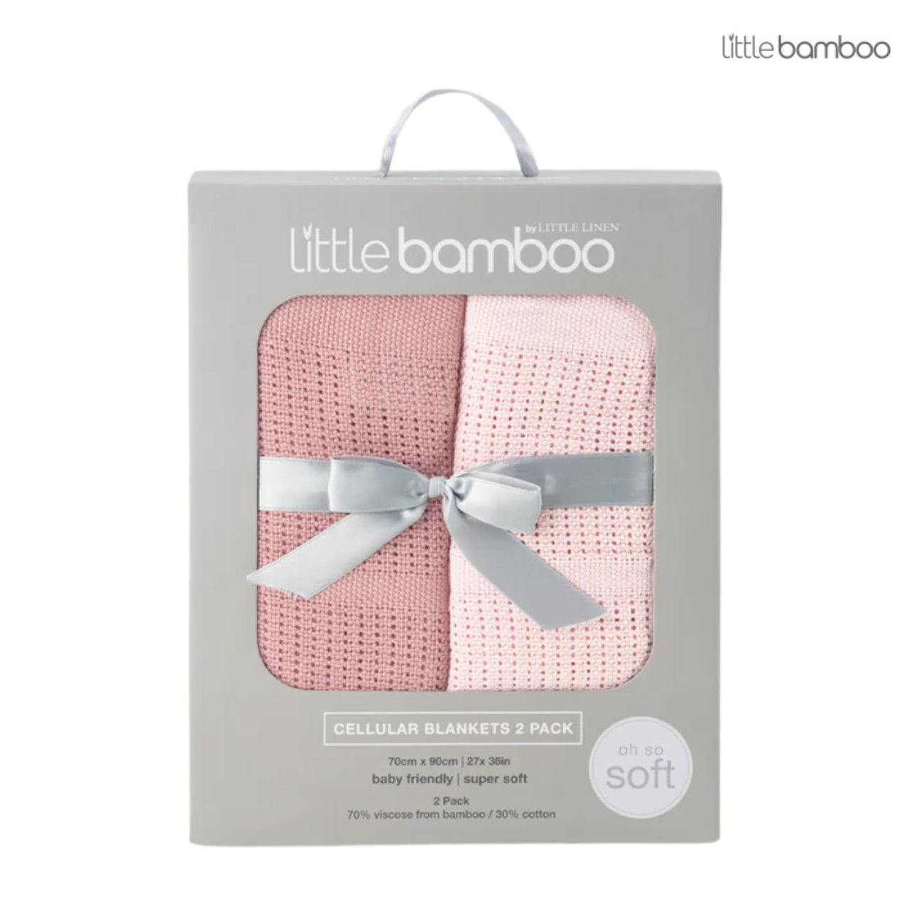 Little Bamboo Baby Cellular Blanket  | 2-PACK