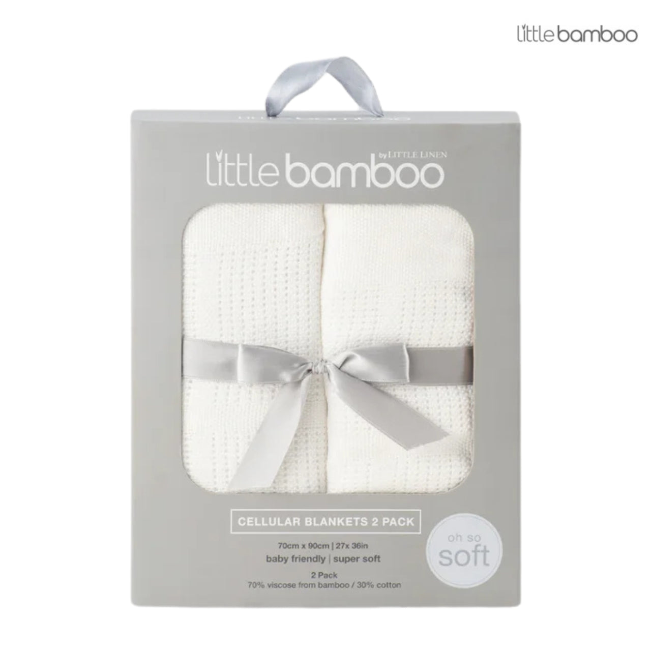 Little Bamboo Baby Cellular Blanket  | 2-PACK