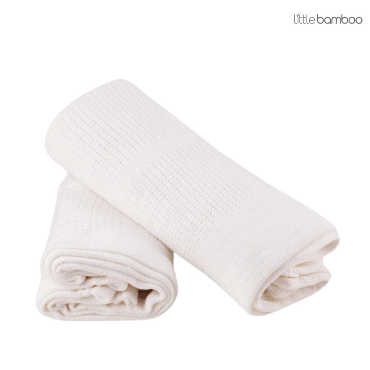 Little Bamboo Baby Cellular Blanket  | 2-PACK