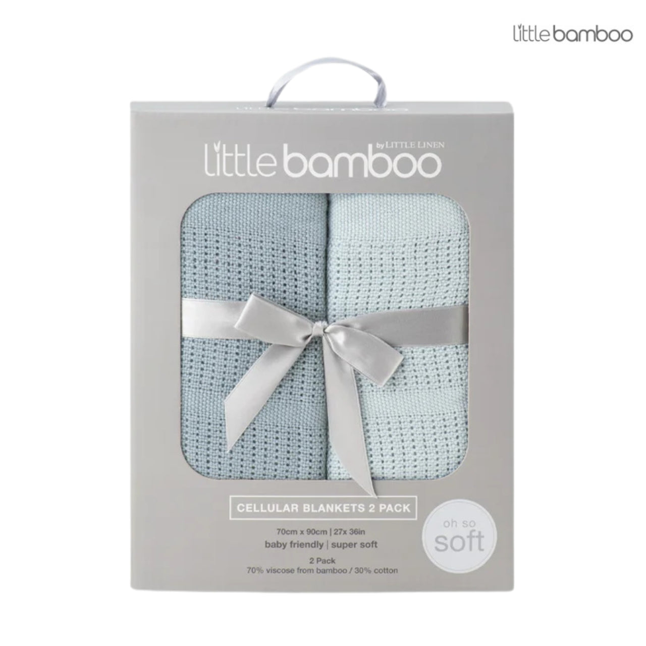 Little Bamboo Baby Cellular Blanket  | 2-PACK