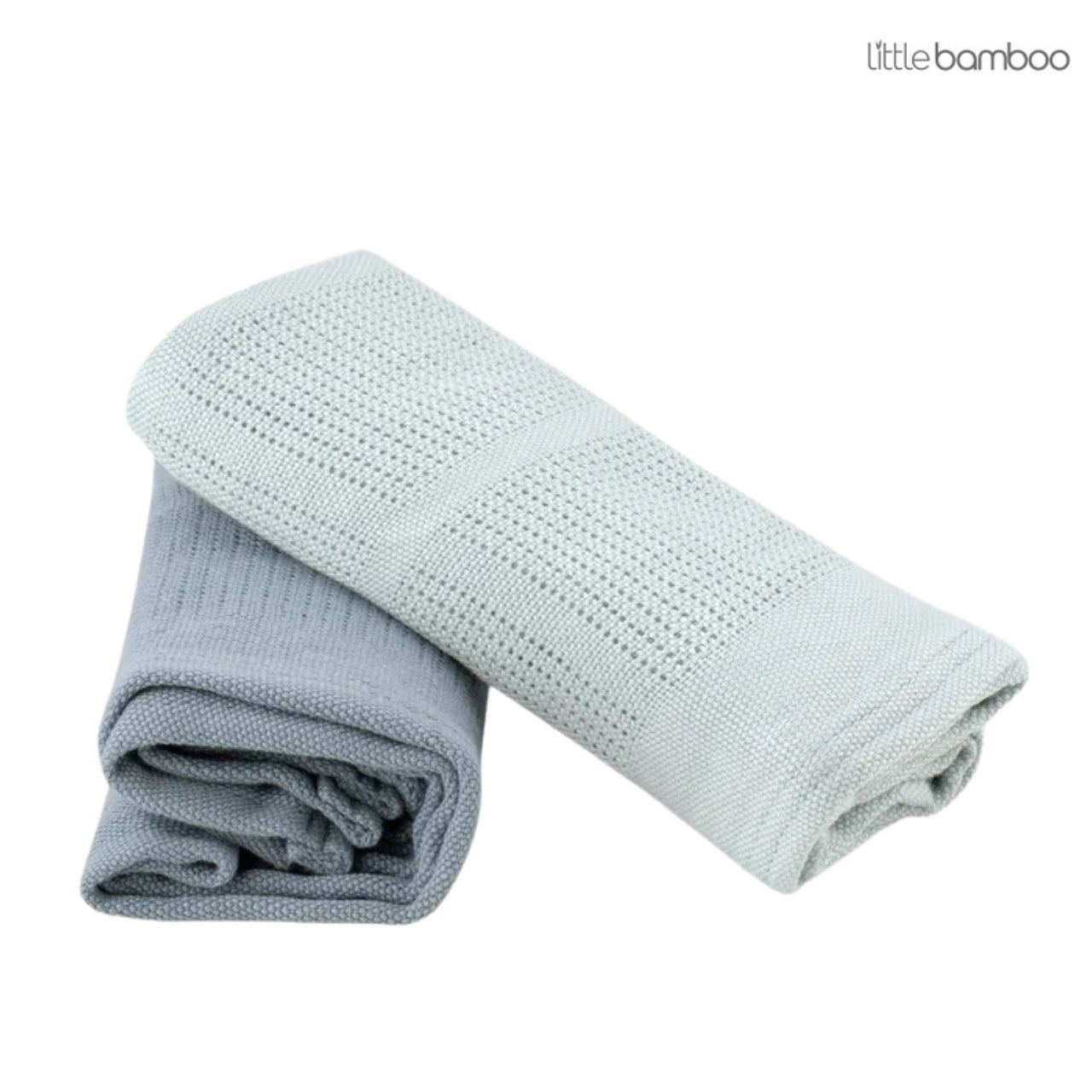 Little Bamboo Baby Cellular Blanket  | 2-PACK