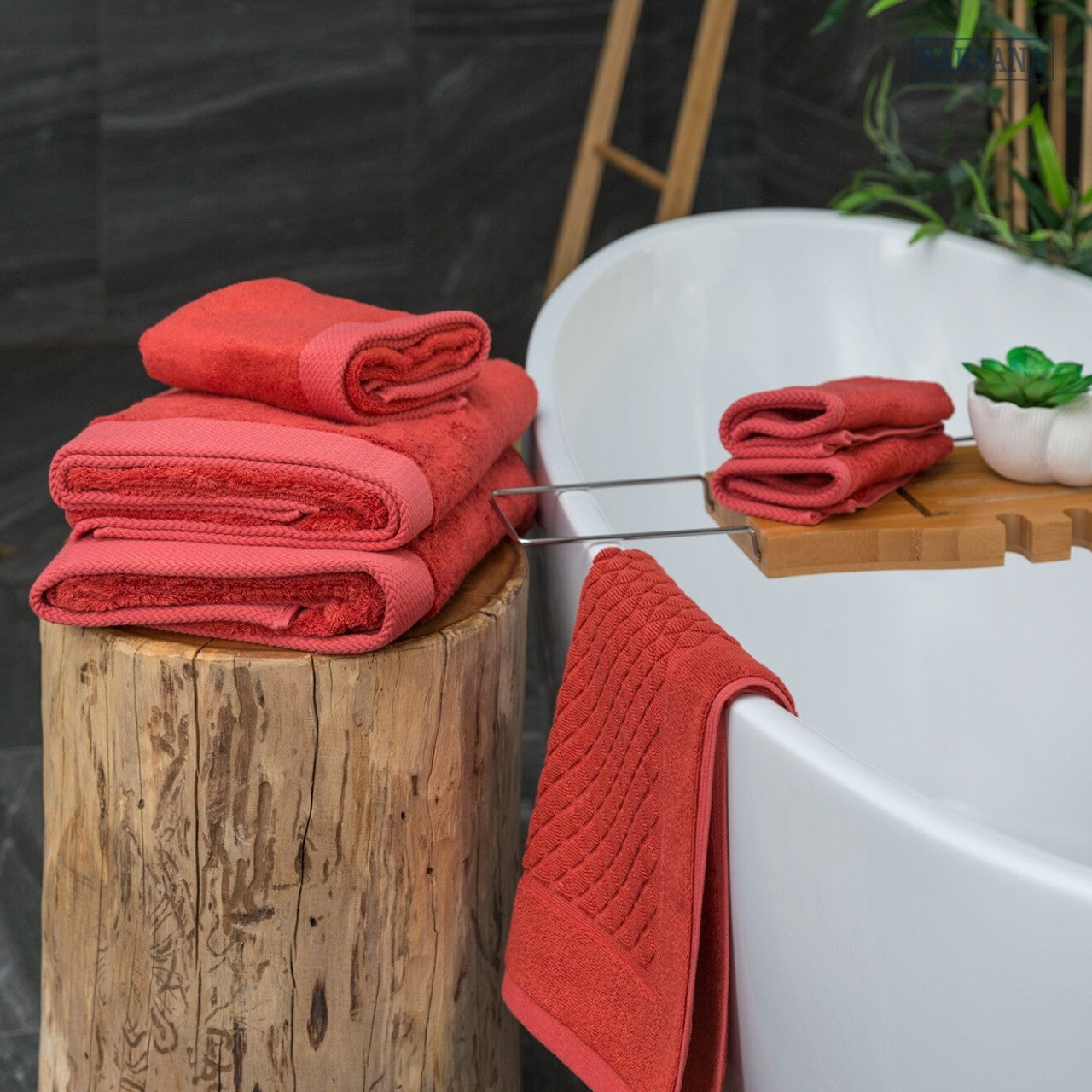 Baksana Paprika Towels