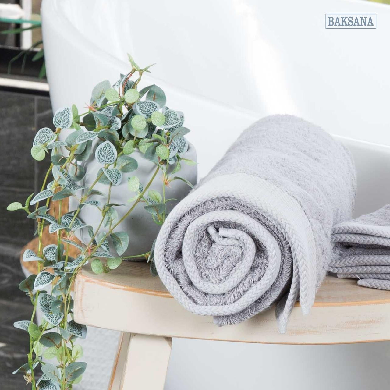 Baksana Bath Towel | Pebble