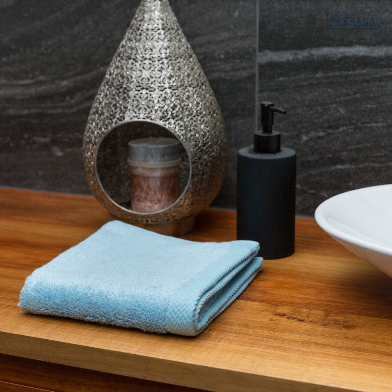 Baksana Sky Blue - Hand Towel