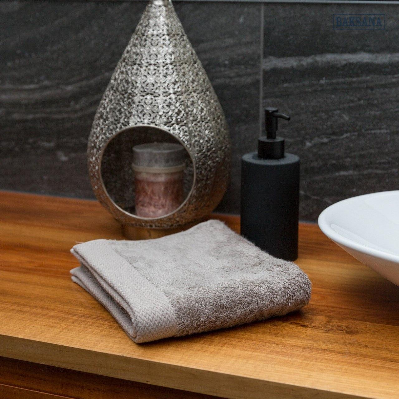 Baksana Hand Towel | Storm