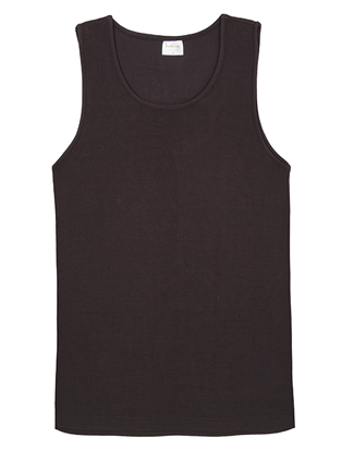 Men's Bamboo Singlet - Black