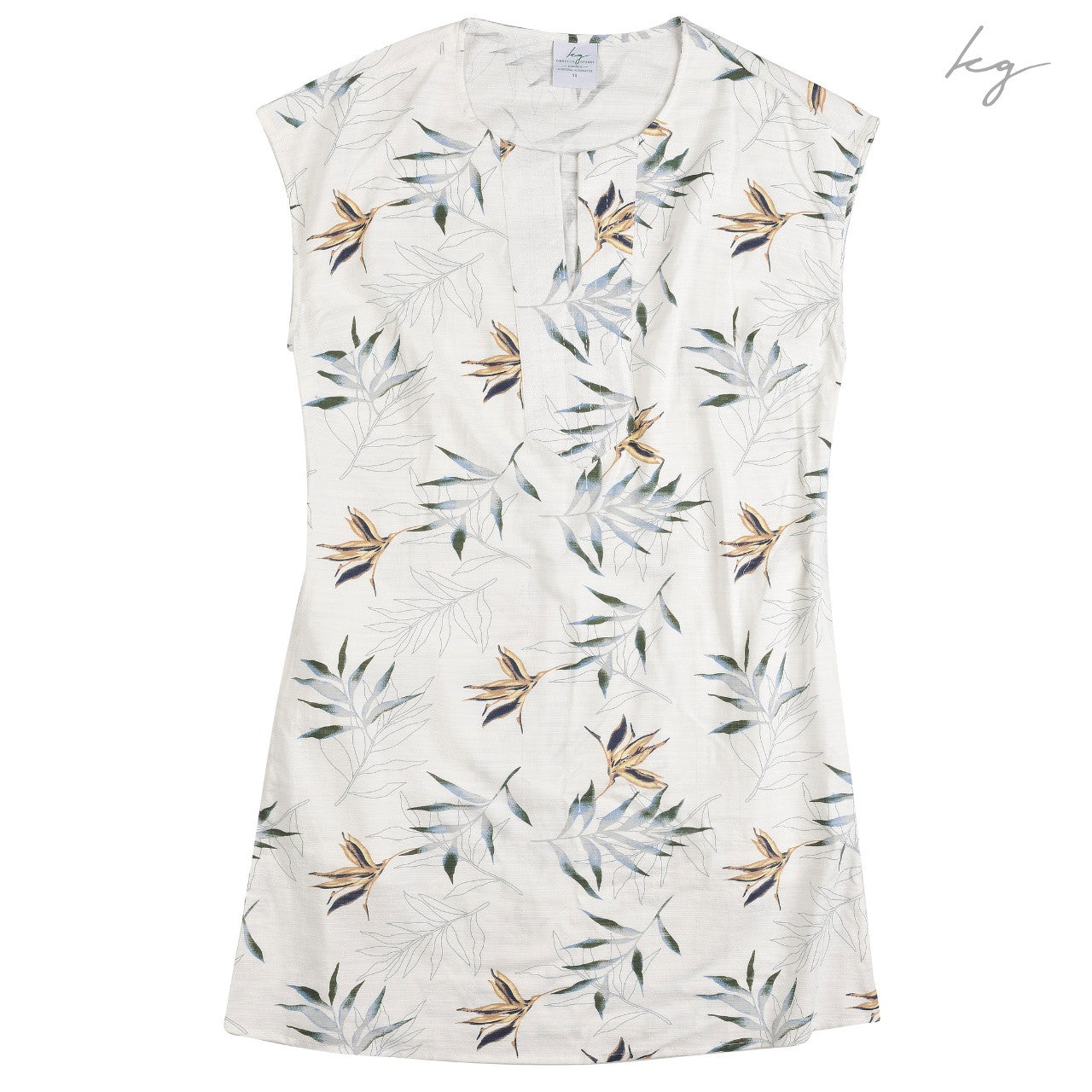 Bamboo Fibre Dress - Fern