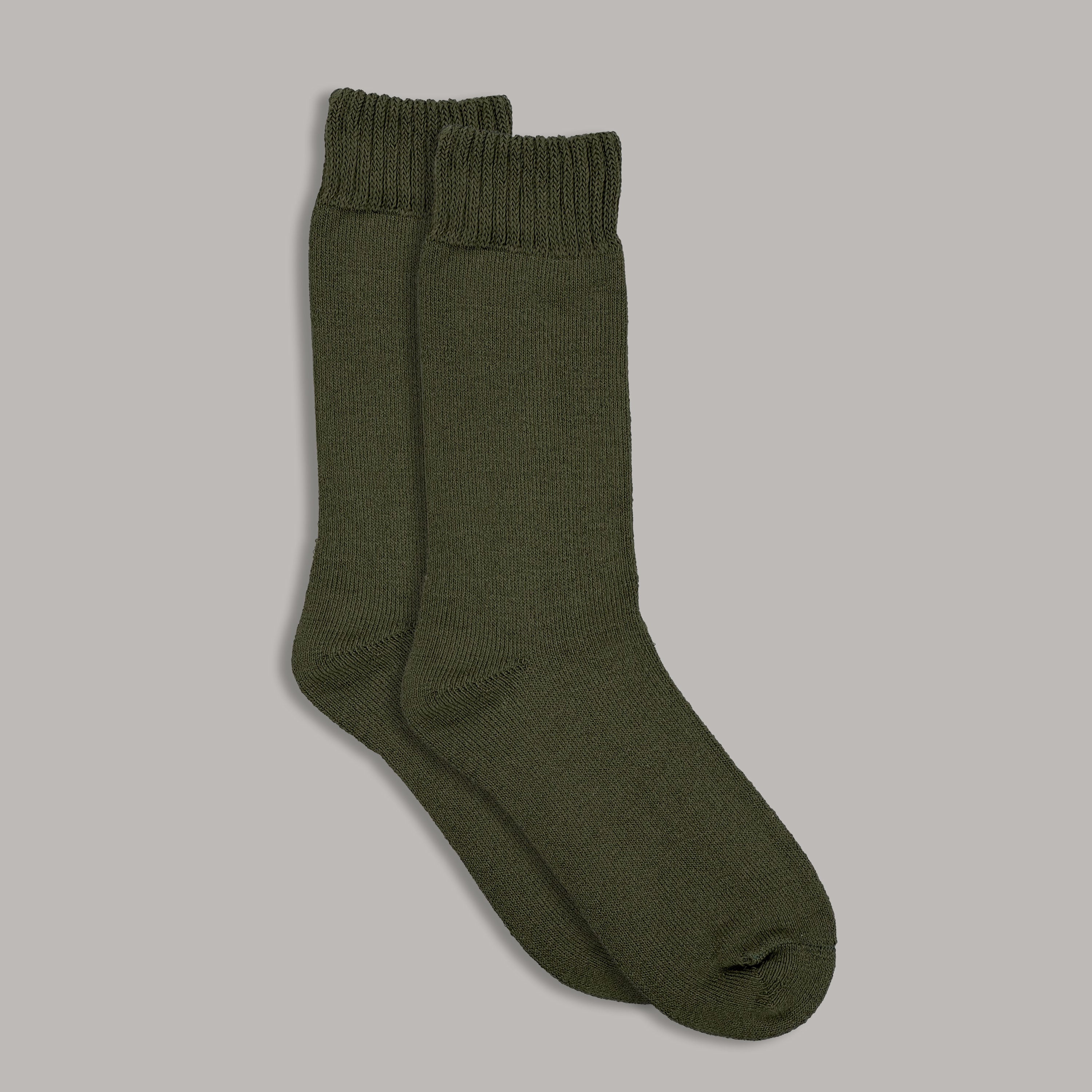 Bamboo Quick Dry Socks by Bamboo Textiles - Khaki pair