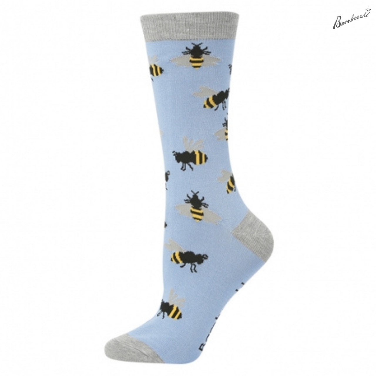 Bamboo Crew Sock - Bumble Bee