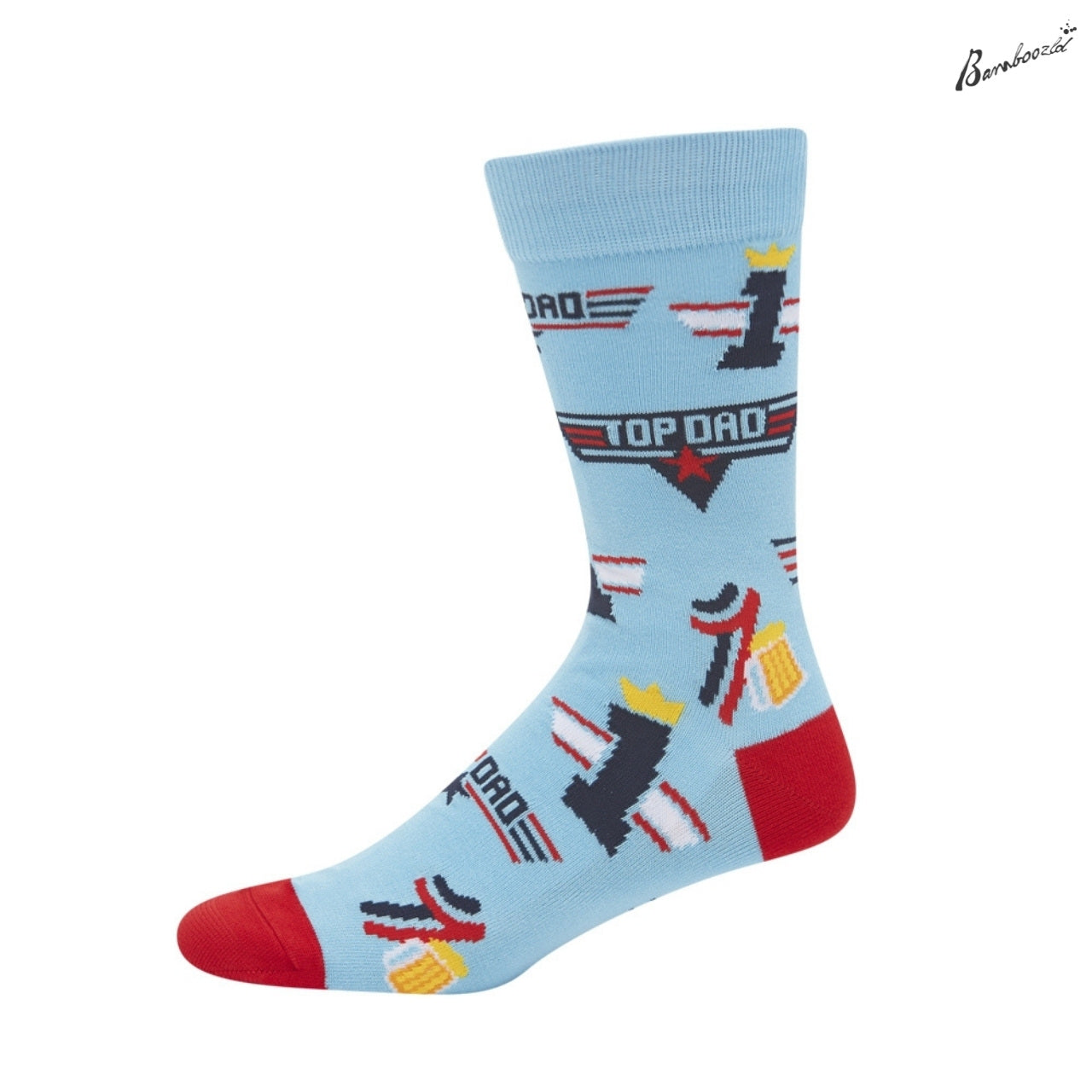 Bamboo Crew Sock - Top Dad