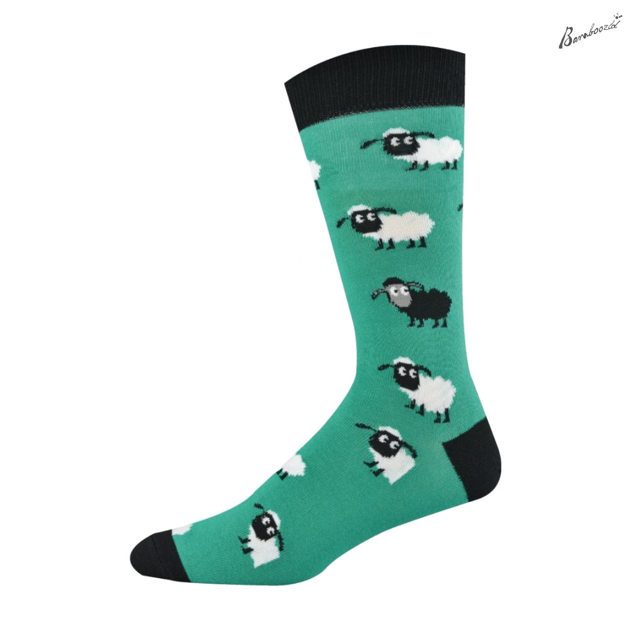 Bamboo Crew Sock - Black Sheep