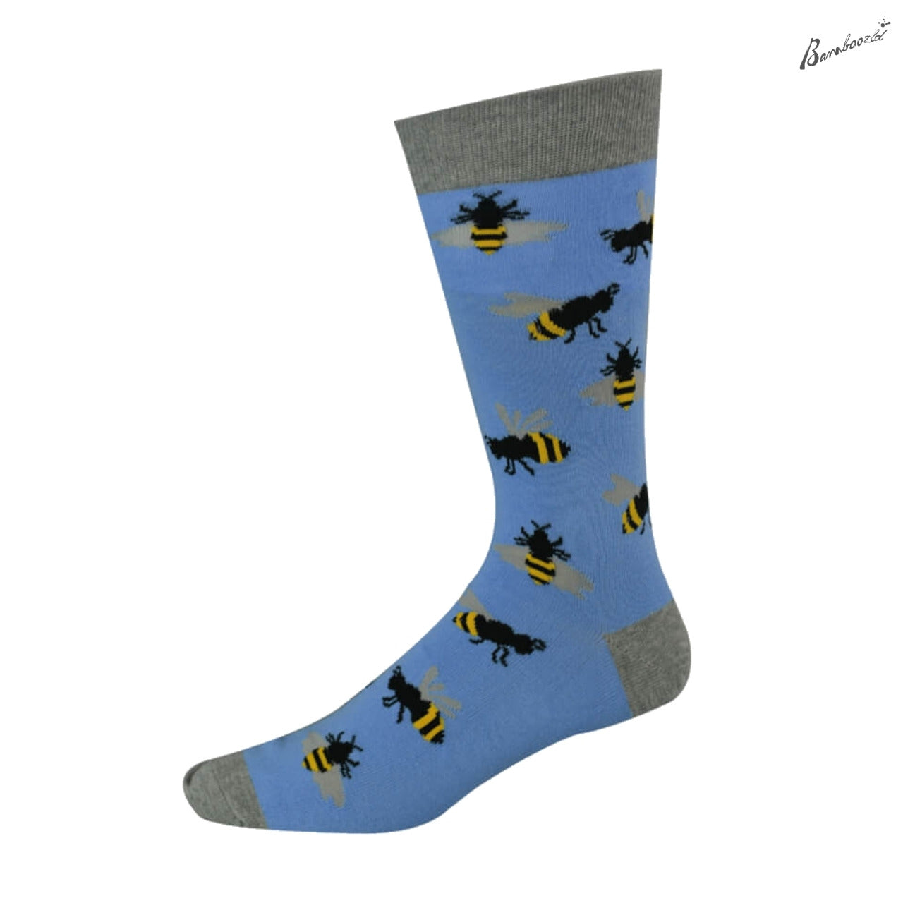Bamboo Crew Sock - Bumble Bee