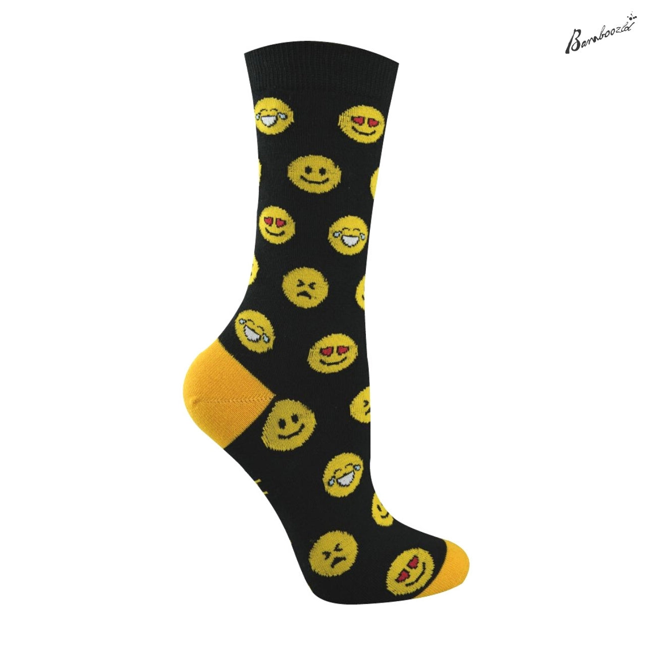 Bamboo Crew Sock - Emoji