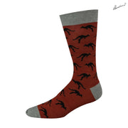 Bamboo Crew Sock - Kangaroo
