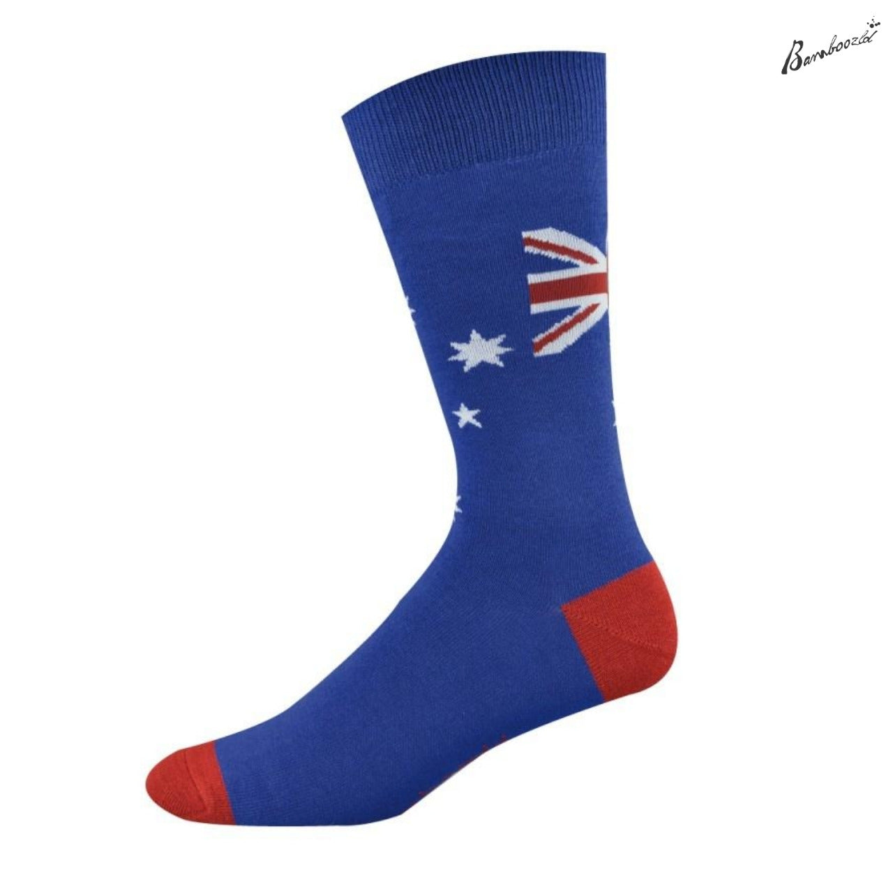 Bamboo Crew Sock - Aussie Flag