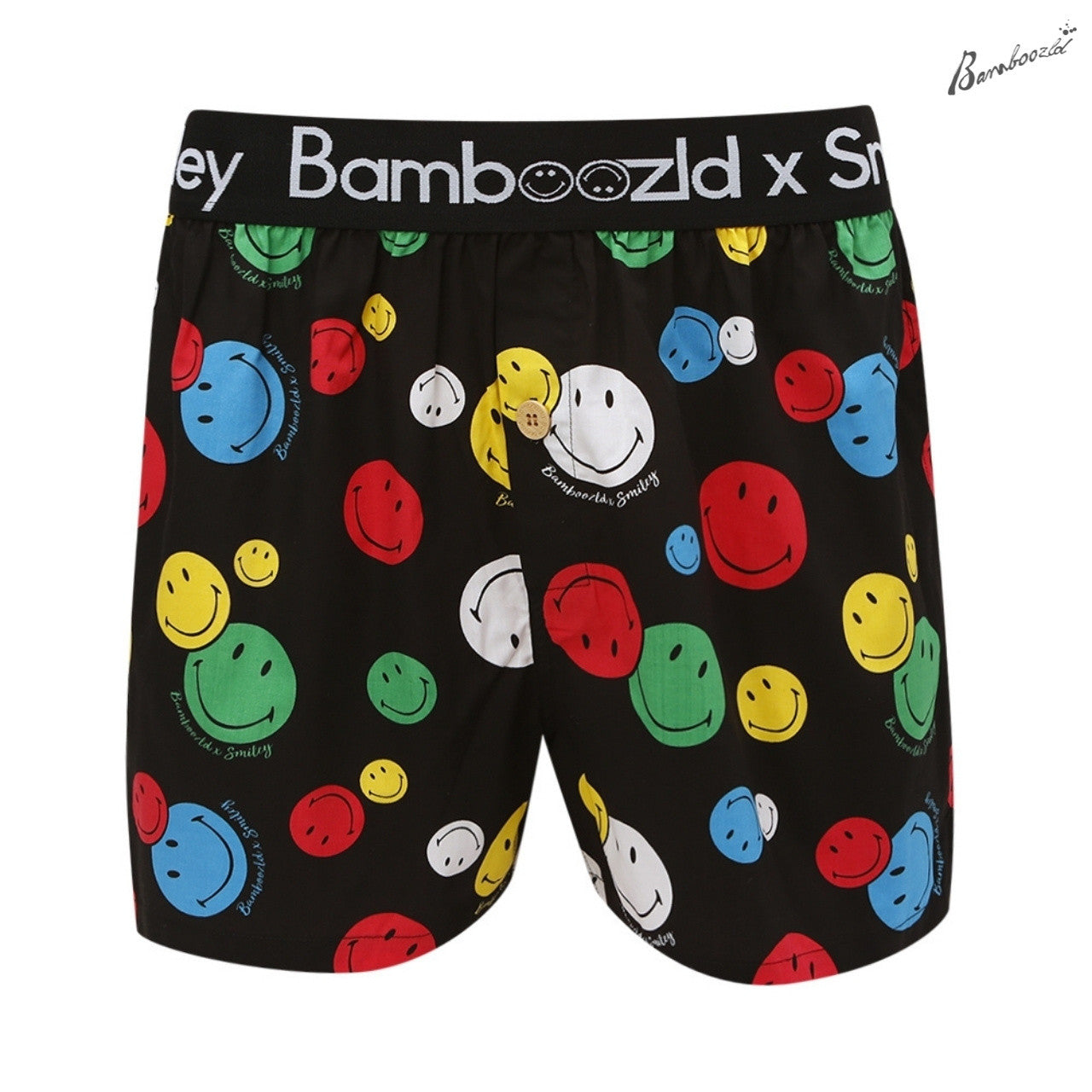Bamboozld Boxers - Smiley Positive Vibes