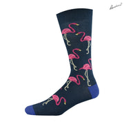 Bamboozld Business Socks - Big Flamingo