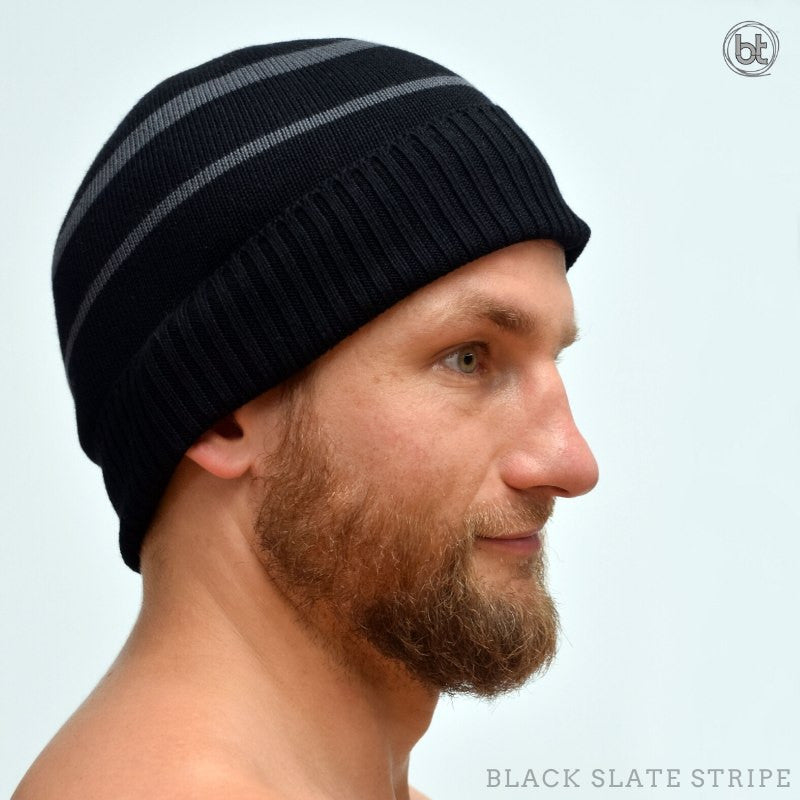 bt Bamboo Beanie - Black Slate