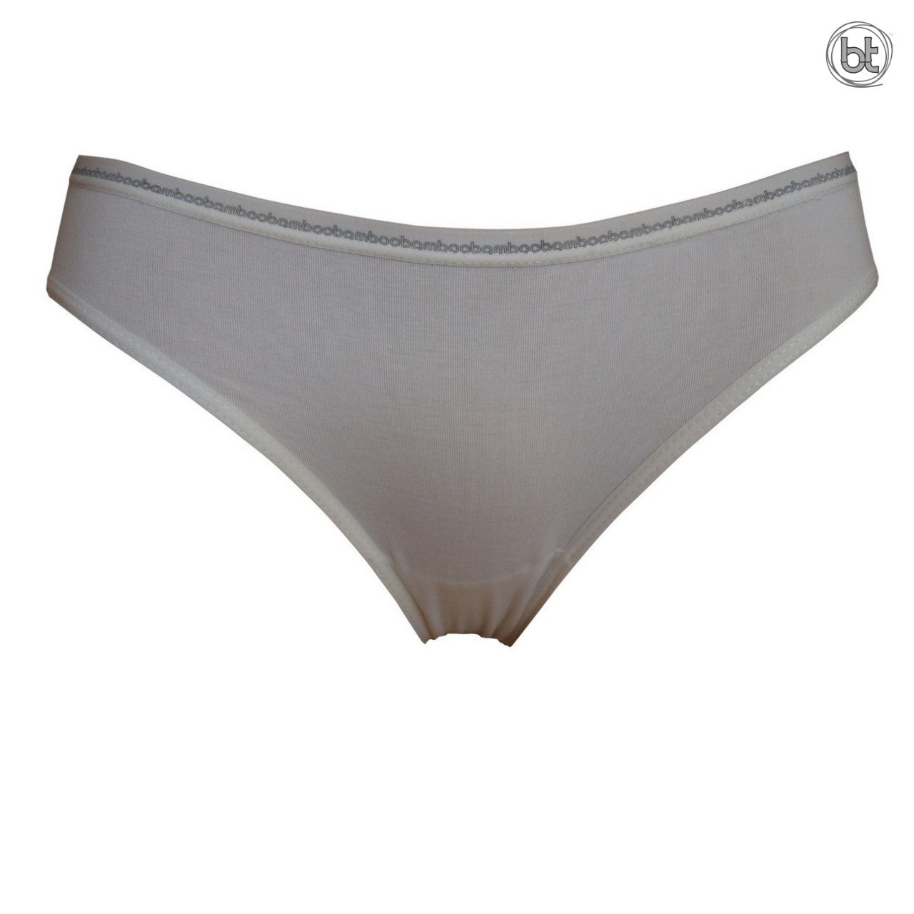 Women's Bamboo Bikini Brief  - White