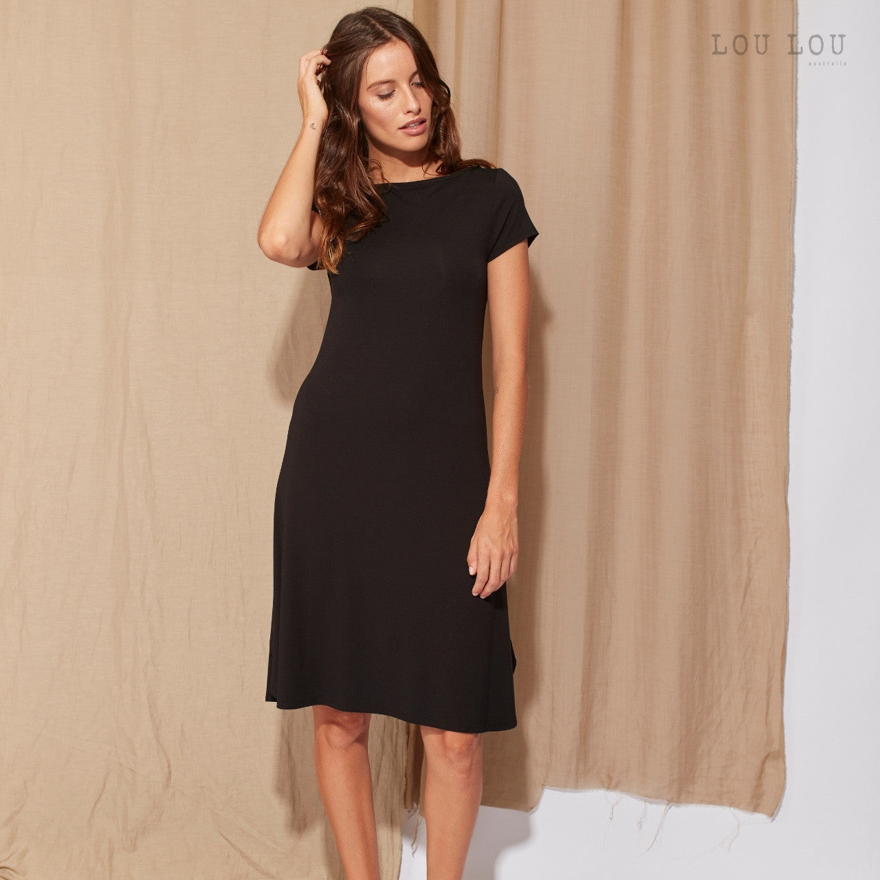 Bamboo Cher Dress - Black