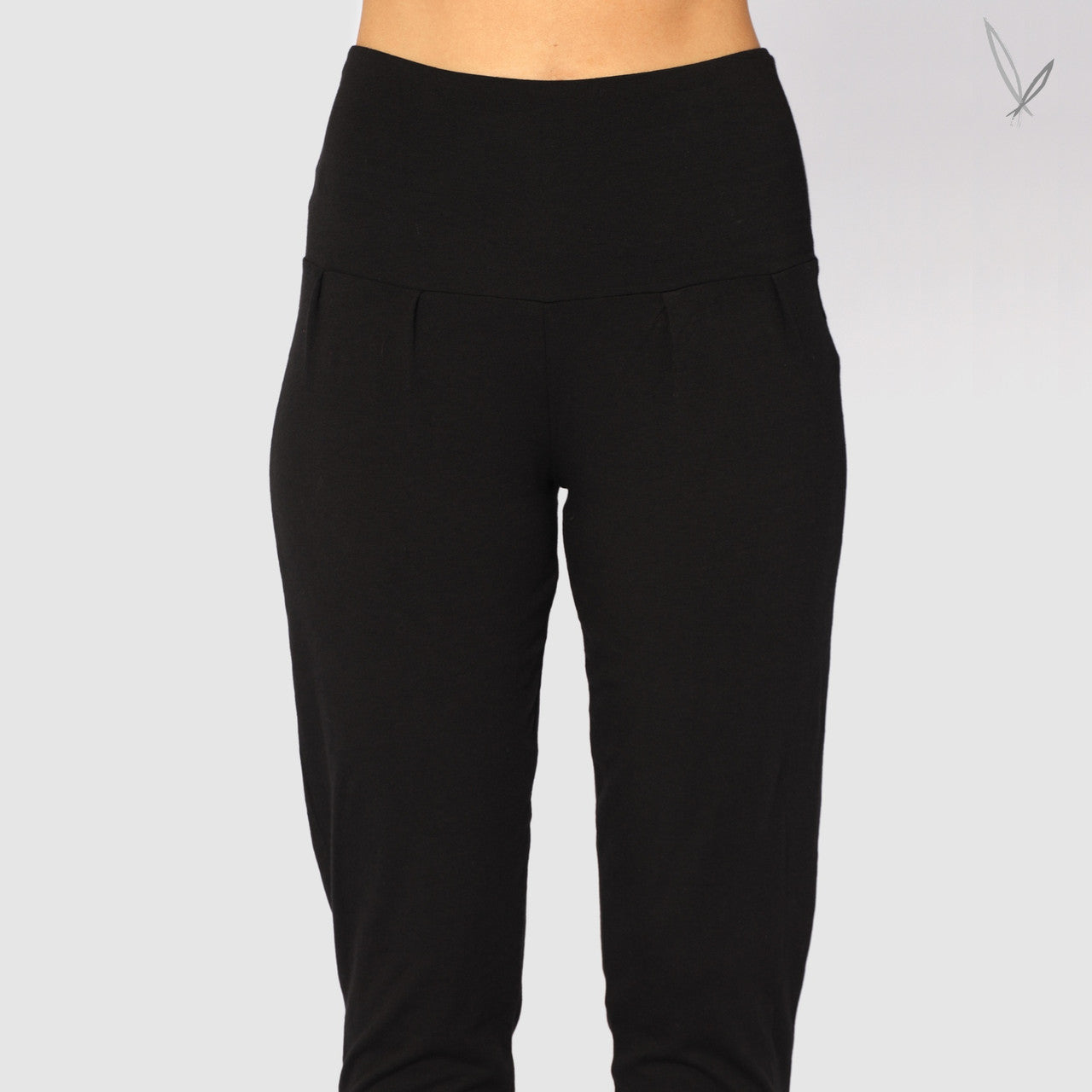 Women's Bamboo Softline Slouch Pants - Black