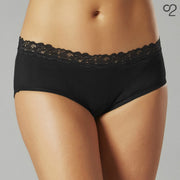 Bamboo Boyleg Underwear  - Black