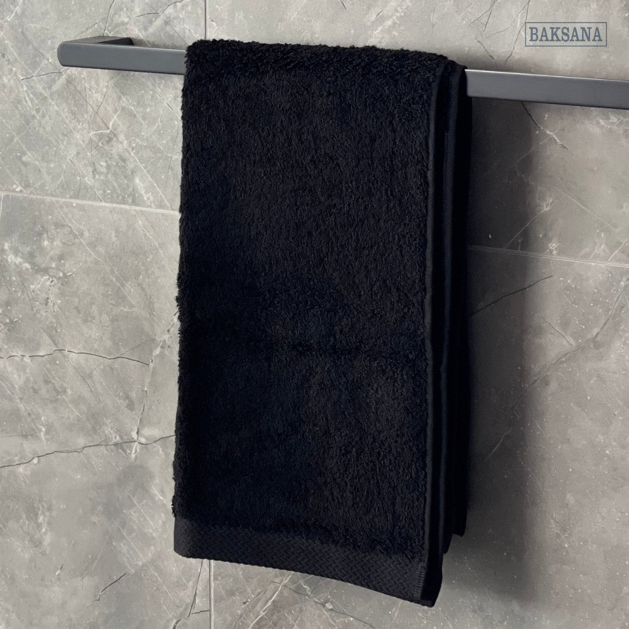 Baksana Hand Towel | Black