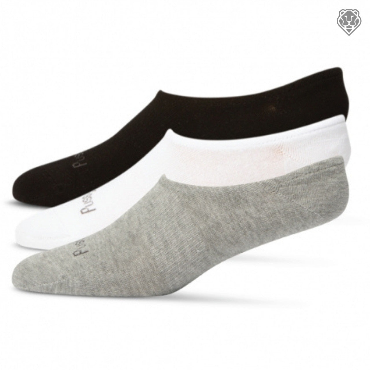 Bamboo ‘Invisible’ Low-Cut Ankle Socks - Black, White, Grey