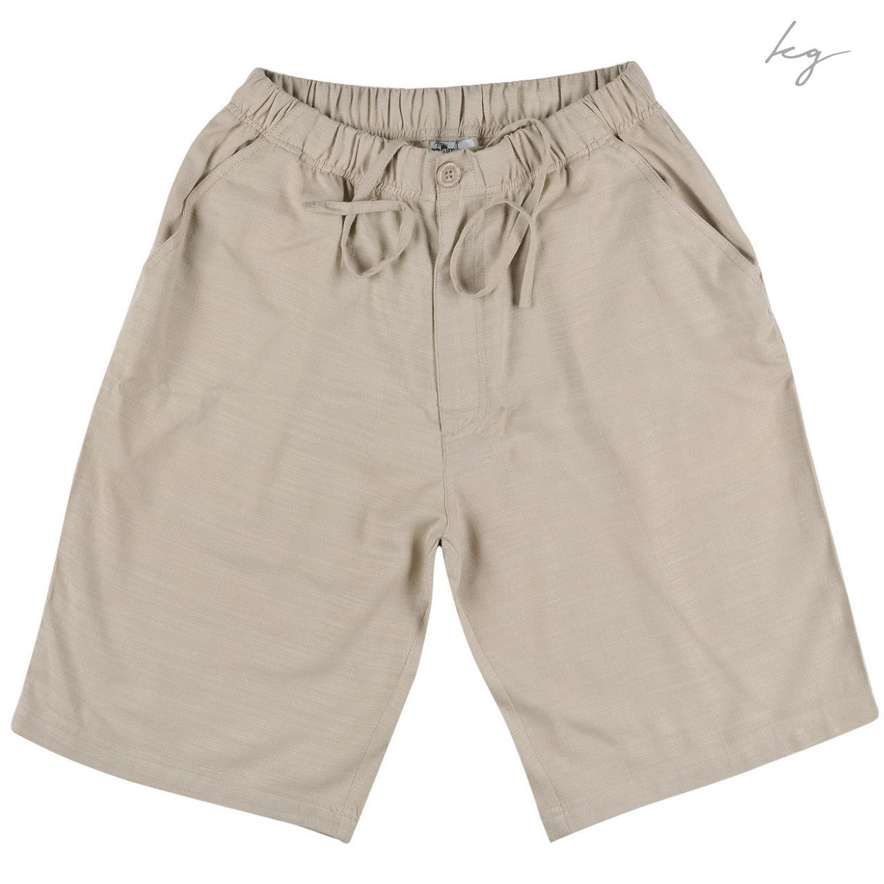 Men's Bamboo Beach Shorts - Bone