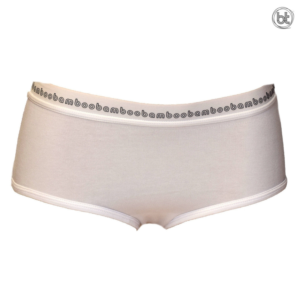 Women's Bamboo Boyleg Brief - White