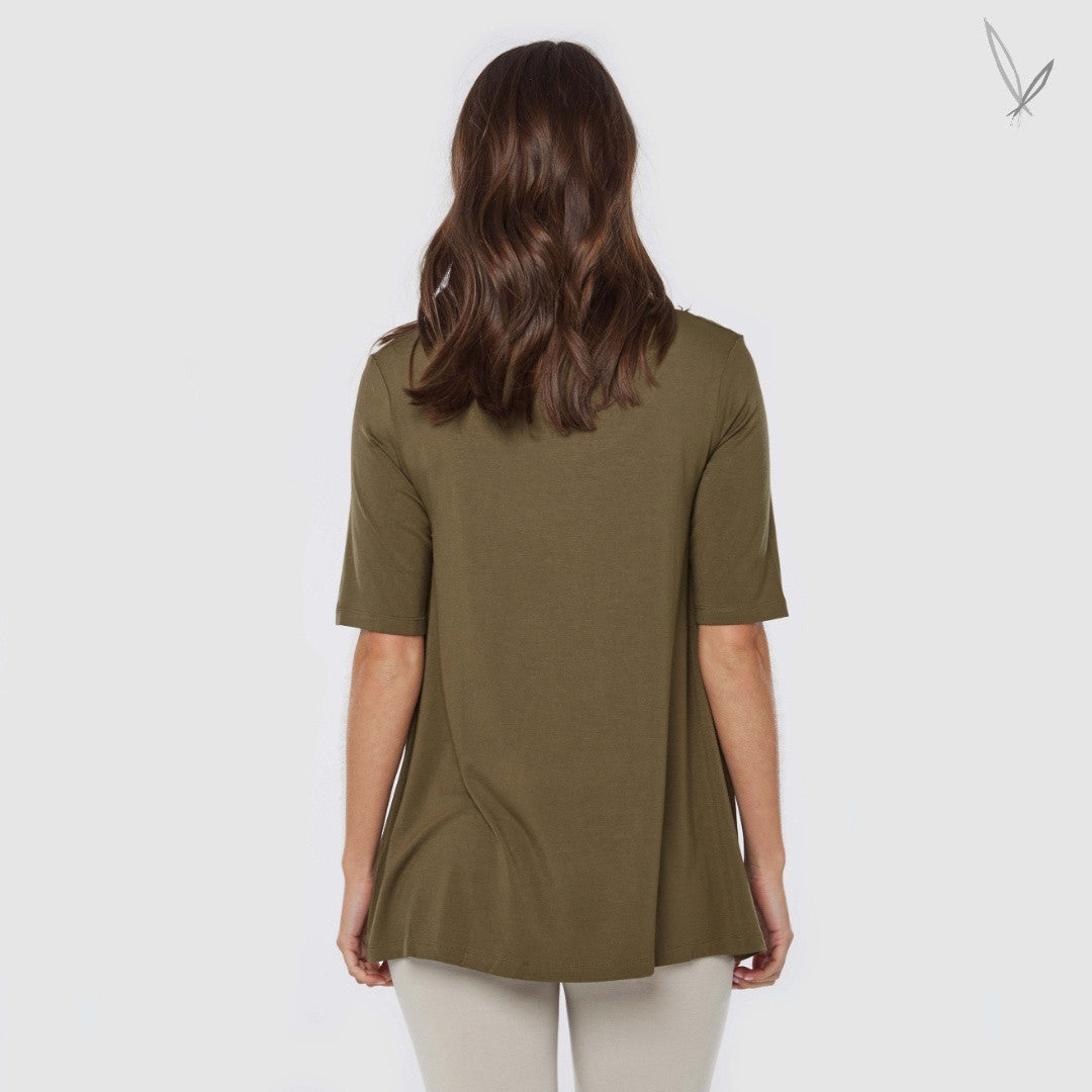 Carter Tunic - Dark Olive