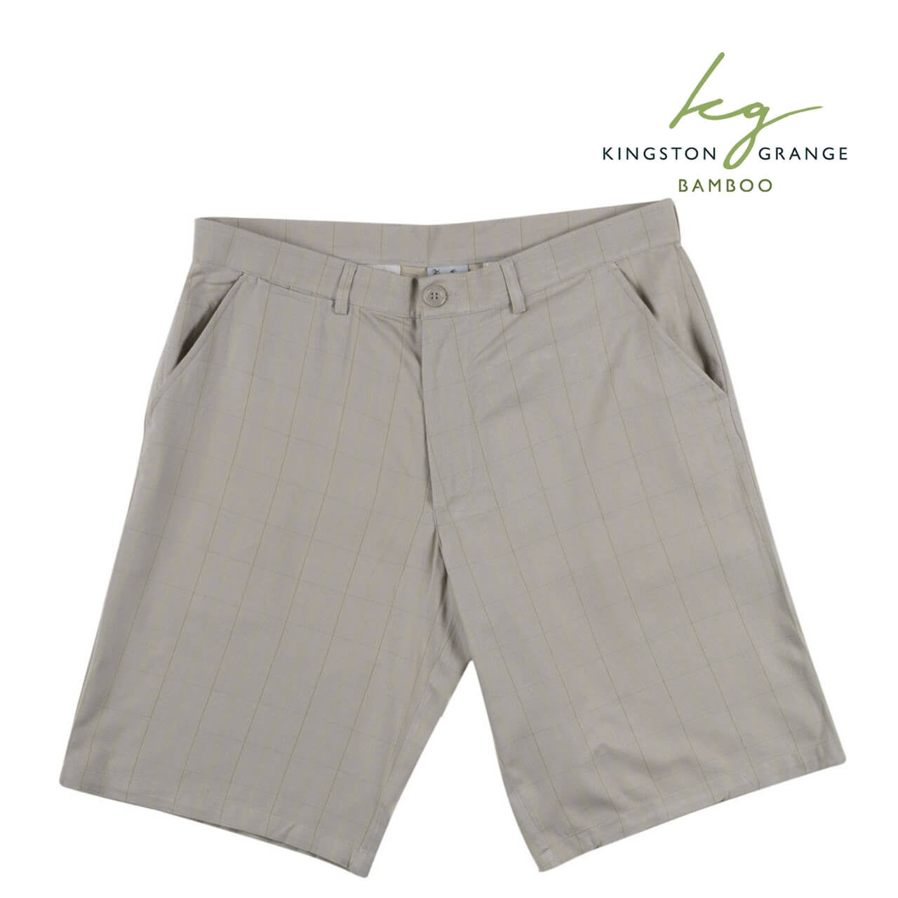 Men's Bamboo Casual Shorts - Check