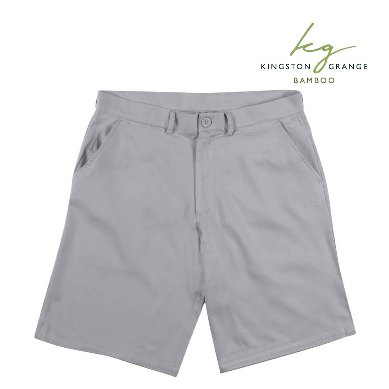 Men's Bamboo Casual Shorts - Grey