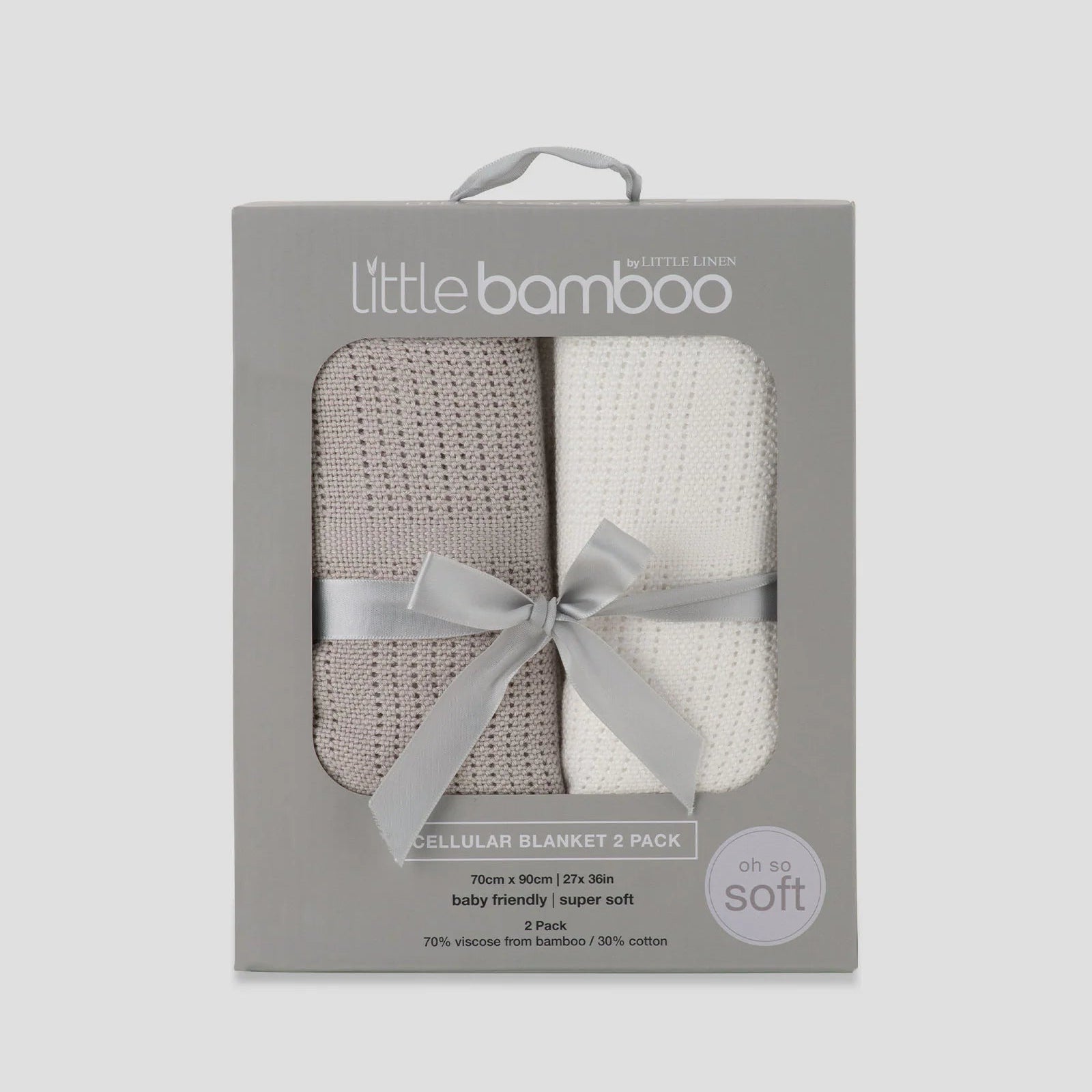 Little Bamboo Baby Cellular Blanket  | 2-PACK