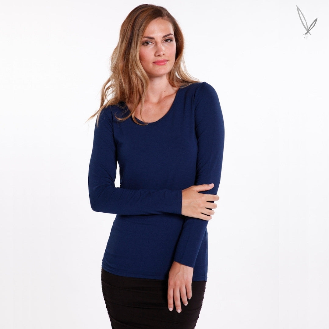 Christina LS Scoop - Navy