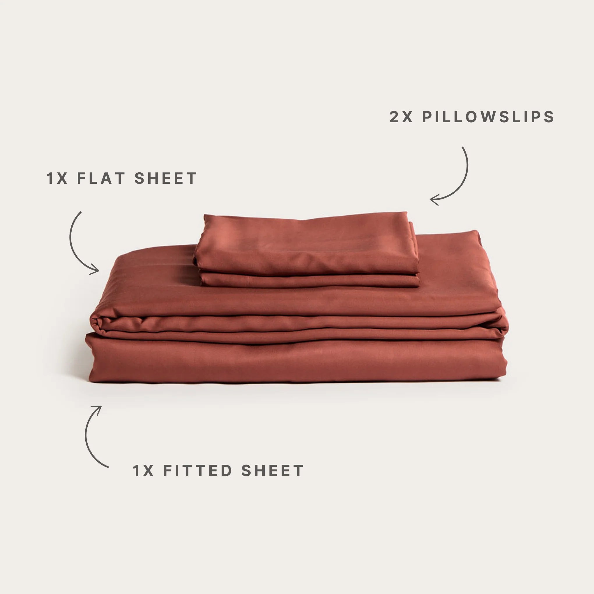 MTCo. Bamboo Sheet Set - Cinnamon