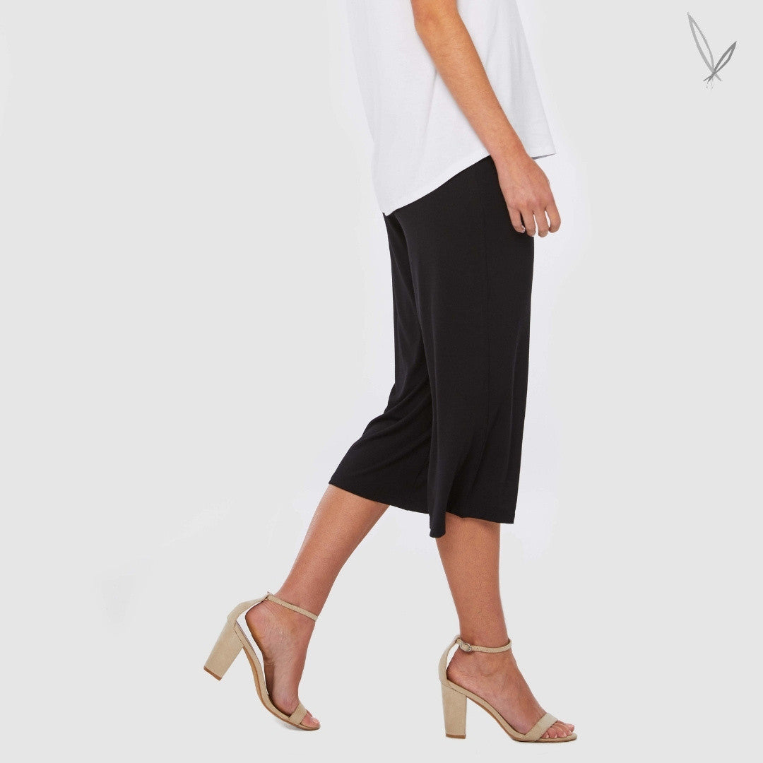 Bamboo Culottes - Black