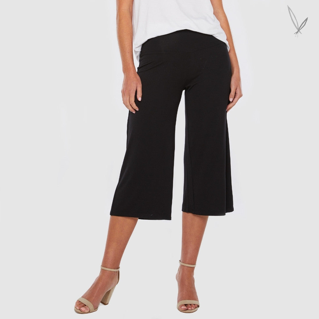 Bamboo Culottes - Black