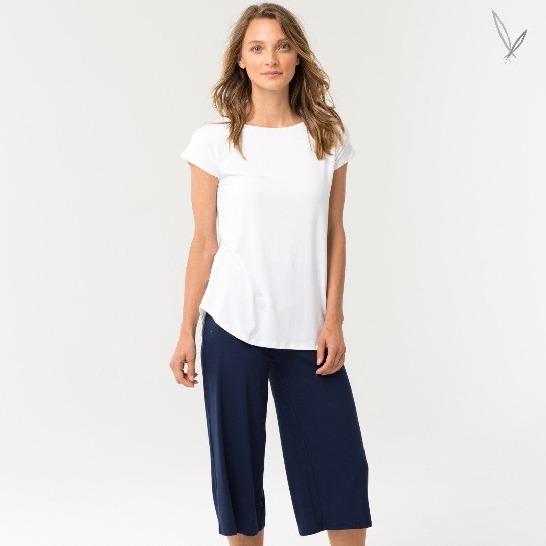 Bamboo Culottes - Navy