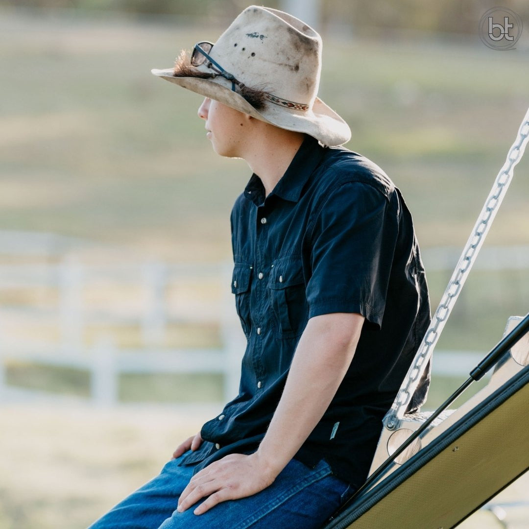 Dundee Short Sleeve - Black