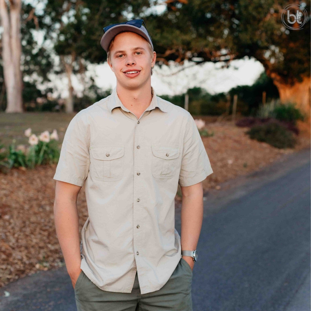 Dundee Long Sleeve Button Up