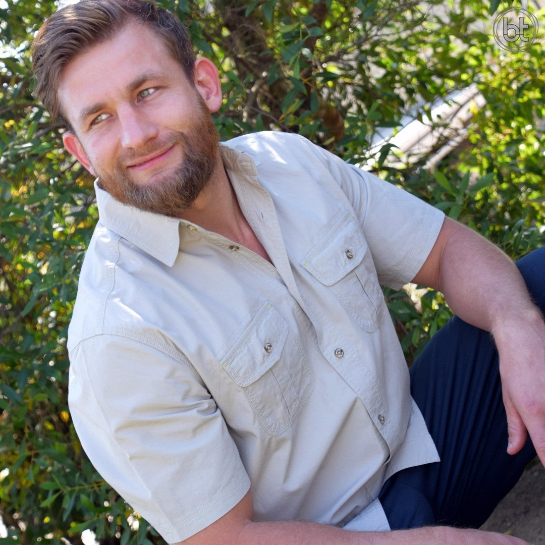 Dundee Short Sleeve - Stone